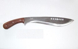 Kukri harci kard - 47 cm - ﻿﻿pengéjén gyártói jelzéssel/beütővel - tokjával