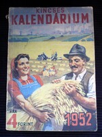 Urbán Ernő:Kincses Kalendárium 1952