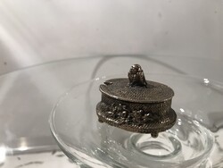 SZELENCE - RÉGI - TÖMÖR - NEHÉZ - FÉM  - 4 x 3 x 3 cm