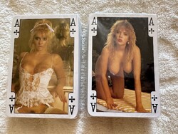Retro pin-up, szexi römikártya dupla pakli, bontatlan