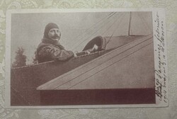 1914. Repüléstörténeti emlék! Br. Pasquier felszáll a Rákoson