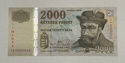 MINTA 2000 Forint 2007 - UNC / Hibátlan állapotban