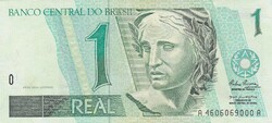 1    Reál      Brazília   A képen látható Szép Új  állapotban
