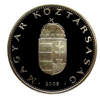 Magyarország,10 forint 2005 PP UNC nikkel