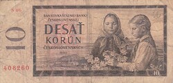 10   Korona  1960  Csehszlovákia  A képen látható állapotban