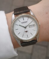 Citizen Eagle 7 Automatic Day-Date 1985. Augusztusából - Tiktakwatch szervizkártyával, garanciával
