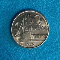 Brazília - Brazil - 50 centavos - 1977 coin