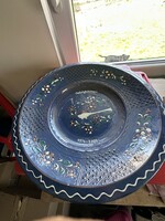 KUN-GAZDA Tóth Karcagi nagyméretű tál 43cm.