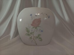 Veritable Porcelaine francia porcelán jelzéssel elegáns lapos-ovális váza eladó