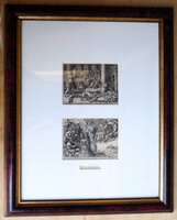 Heinrich Aldegrever rézmetszetének (1554-ből) Armand Durand faximile metszete a 19.szd. végéből