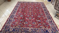 4385 SUPER ÁRON Iráni Tabríz kézi gyapjú perzsa szőnyeg 245X340CM