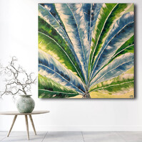 JMModernAbstract RIO 80X80 cm-es modern festmény feszített vásznon