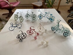 Kerékpár, tricikli, robogó makettek