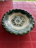 Karcagi agyagipari tányér 19cm.