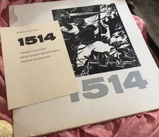 Derkovits Gyula 12 db fametszet Bálint György bevezetőjében 1972
