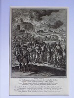Jerusalem being captured by the Caldus (copper engraving, 1672, by Jan Luyken)