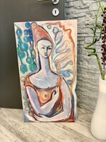 Darmo Éva: Eredeti olajfestmény / 70x50cm.