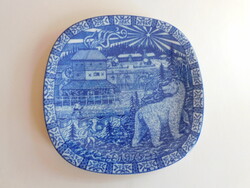 Rörstrand Swedish Decorative Plate - Nils Holgersson - designed by Gunnar Nylund, 1975