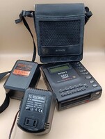Sony MZ-1 Minidisc lejátszó vintage eredeti táppal és tokkal