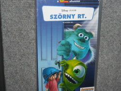 Disney SZÖRNY RT. videokazetta VHS ÚJ gyári bontatlan