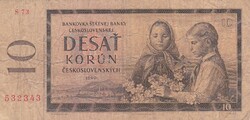 10   Korona  1960  Csehszlovákia  A képen látható állapotban