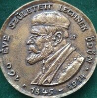Lebó Ferenc: Lechner Ödön, Éremkedvelők Egylete (ÉKE) 2005. évi tagilletmény érem
