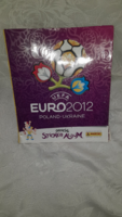 UEFA Euro 2012 kártyaalbum kártyákkal    Üp