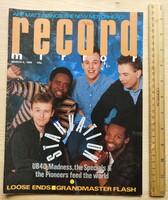 Starvation címlap | Record Mirror magazin 1985 márc 2 | Loose Ends, Grandmaster Flash, Matt Bianco