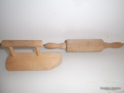 VASALÓ + SODRÓFA - 2 db  - 14 x 7 x 6 cm - 24 x 4 cm -  NÉMET - HIBÁTLAN