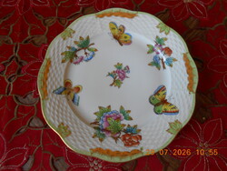 Herendi Viktória mintás süteményes tányér, 19 cm