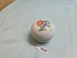 T3828 Herendi tertia bonbonier 8x6 cm képeken látható állapotban