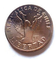 Chile 10 pesos 1989 (RE45)