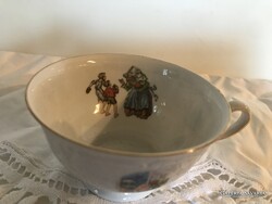 BAVARIA  CSÉSZE - JANCSI & JULISKA - RÉGI - 1,5 dl - PORCELÁN  - HIBÁTLAN
