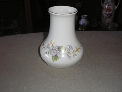 AQUINCUMI SZÉP VIRÁGMINTÁS  PORCELÁN VÁZA   10cm