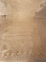 HORGOLT - 2 db - CSIPKEFÜGGÖNY - KÉZIMUNKA - 145 x 64 cm - NAGYON VASTAG - HIBÁTLAN