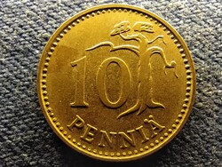 Finnország oroszlán 10 penni 1981 K