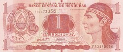 1 Lempira 2016 Honduras  A képen látható Szép Új állapotban