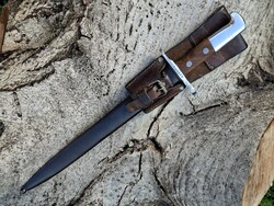 Svájci M1918 / K31 Bajonett (Waffenfabrik Neuhausen) – Eredeti, bőr papuccsal