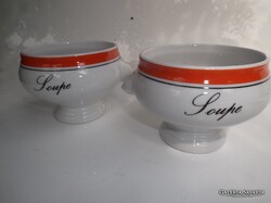 BAVARIA - LEVESES CSÉSZE - RÓKAFEJES - PORCELÁN  -  HIBÁTLAN