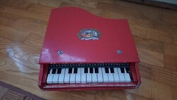 Vintage Beilei Baby Piano játékzongora – eredeti 3 lábbal, 1960/70-es évek