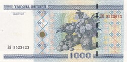 1000  Rubel  2000  Fehéroroszország  A képen látható Szép  Új állapotban