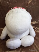 BÁRÁNY - FEJ - 74 cm - KERÜLET - HAS -  76 cm  PLÜSS -  SHEEPWORLD - MENYASSZONY  - PUHA  - HIBÁTLAN