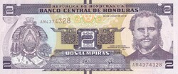 2 Lempira 2019 Honduras  A képen látható Szép Új állapotban