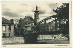 Győr-Moson-Sopron vármegye képeslapjai. Győr. Karmeliták