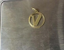 Elegáns Betűs / Monogram Medál 925