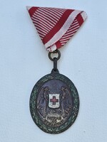 Vöröskereszt bronz emlékérem