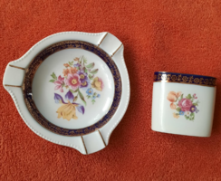 PM Martinroda (GDR) kobaltkék porcelán szett – Eredeti árcédulával, használatlan!