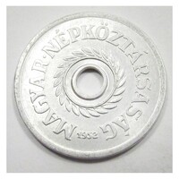 Hungary, 2 Fillér 1952 UNC+ Aluminum