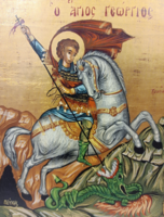 Háromszárnyas ortodox triptichon ikon