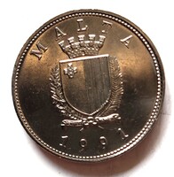 Málta  10 cent 1991 (Zu42)